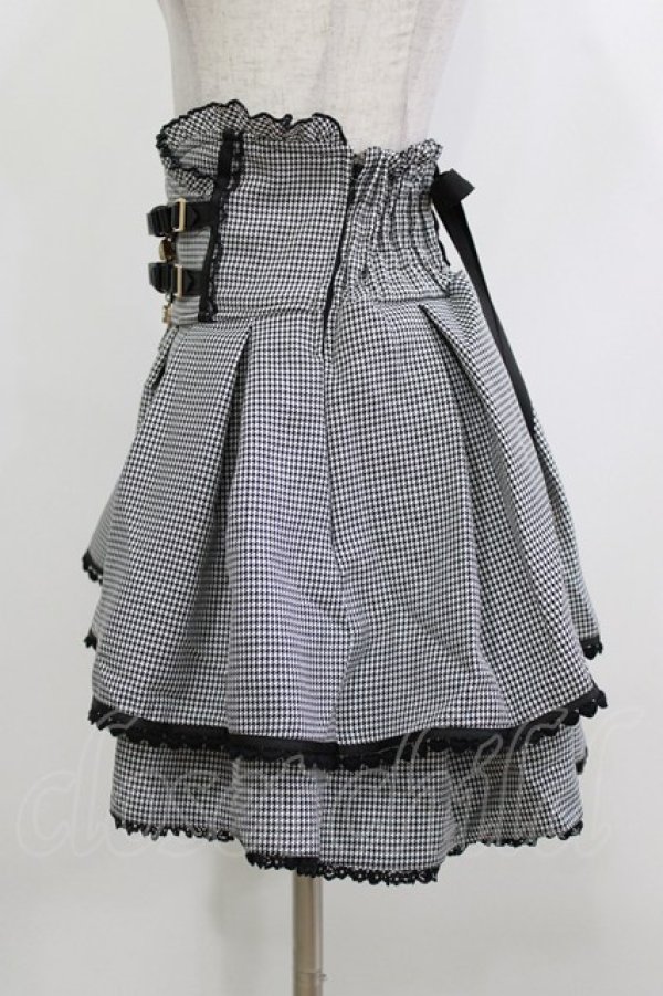 画像2: LIZ LISA / 2連リボンベルトスカパン M グレー H-26-04-08-029-LO-SK-NS-ZH (2)