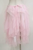 画像3: 瑶瑶 裙工作室（海外ロリータブランド） / チュールオーバースカート L ピンク H-26-04-08-031-PU-SK-NS-ZH (3)