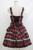 画像3: Angelic Pretty / Fancyタータンチェックジャンパースカート Free ネイビー H-26-04-08-003-AP-OP-NS-ZH (3)