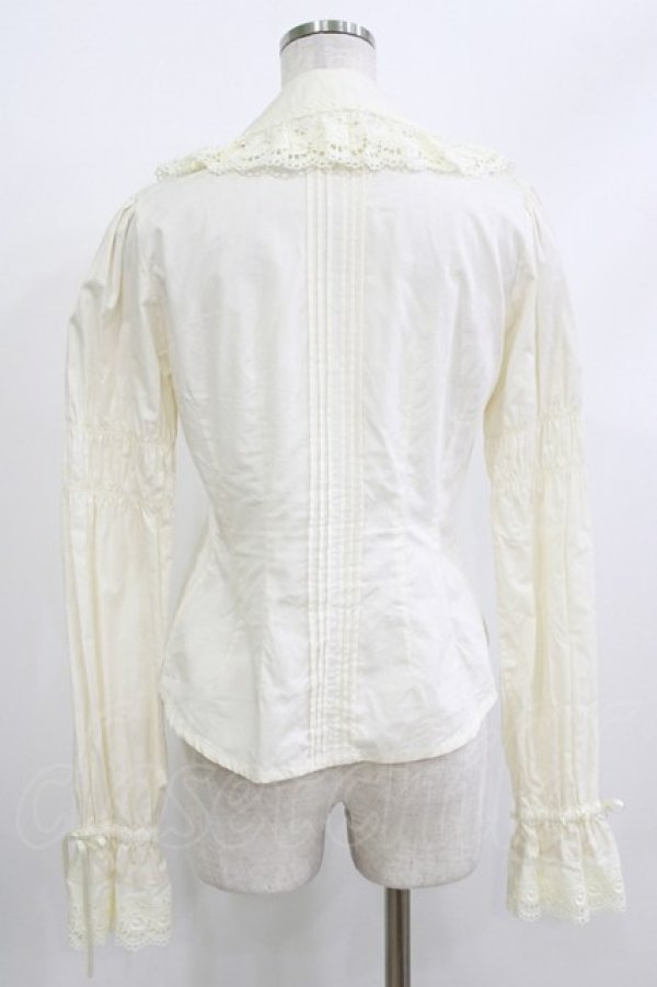 画像3: BABY,THE STARS SHINE BRIGHT / 後ろピンタックブラウス Free 生成り H-26-04-08-034-BA-BL-NS-ZH (3)