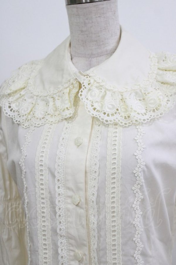 画像4: BABY,THE STARS SHINE BRIGHT / 後ろピンタックブラウス Free 生成り H-26-04-08-034-BA-BL-NS-ZH (4)