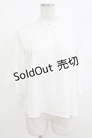 画像: an another angelus / レース使いケープスリーブブラウス Free OFFWHITE H-26-04-08-035-CA-BL-NS-ZH