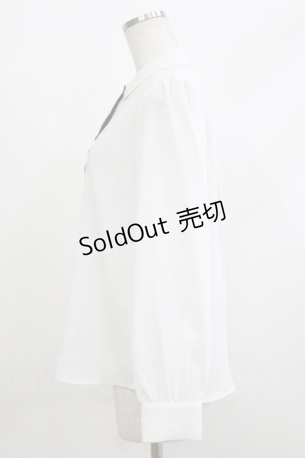 画像2: an another angelus / 多重リボンタイ付きブラウス Free OFF WHITE H-26-04-08-040-CA-BL-NS-ZH (2)