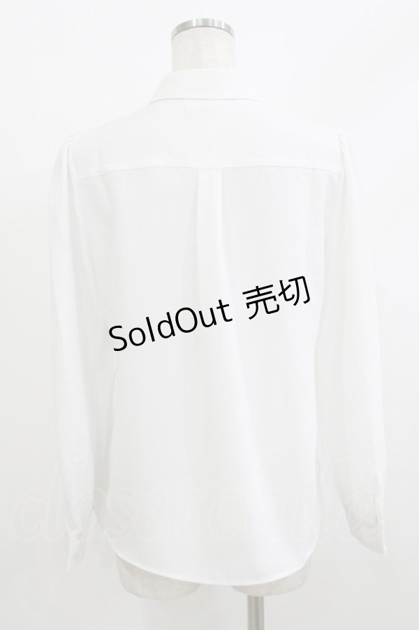 画像3: an another angelus / 多重リボンタイ付きブラウス Free OFF WHITE H-26-04-08-040-CA-BL-NS-ZH (3)