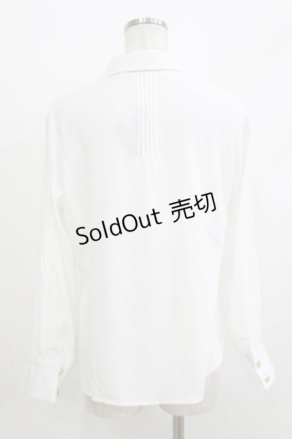 画像3: an another angelus / ピンタックデザインシャツ Free OFF WHITE H-26-04-08-041-CA-BL-NS-ZH (3)