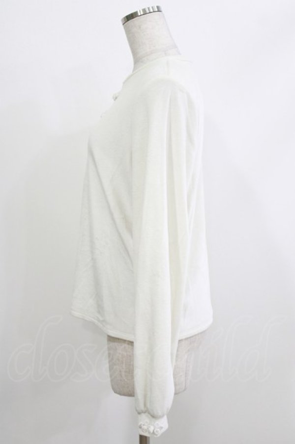 画像2: Amavel / ベロアチャイナトップス Free オフ H-26-04-08-046-CA-TO-NS-ZH (2)