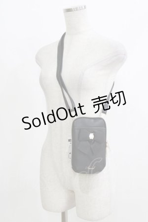 画像: Amavel / Wrapping Chocolatミニポシェット  ブラック H-26-04-08-054-CA-BG-NS-ZH