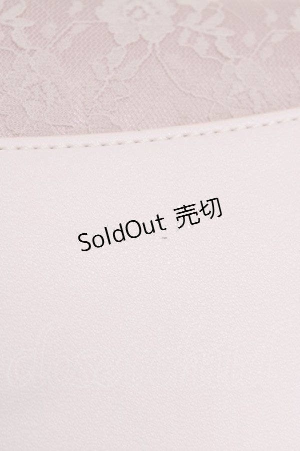 画像5: HONEY SALON / パールハンドルレースバッグ  ピンク H-26-04-08-055-EL-BG-NS-ZH (5)