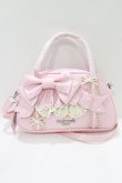 画像2: Mademoiselle Pearl（海外ロリータブランド） / パールリボンショルダーバッグ  ピンク H-26-04-08-058-PU-BG-NS-ZH (2)