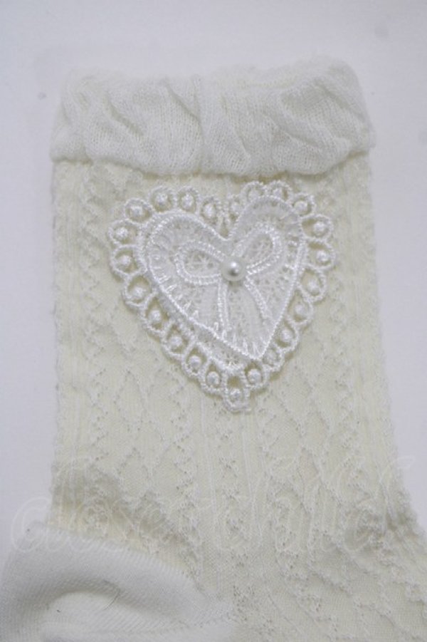 画像2: m petit by misako / AMCSNIハートPL  オフ H-26-04-08-070-LO-ZA-NS-ZH (2)