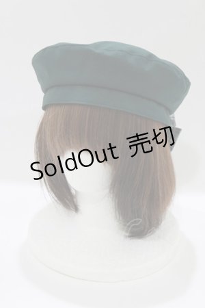 画像: Amavel / Wanderlands Emblemベレー帽  グリーン H-26-04-08-073-CA-AC-NS-ZH