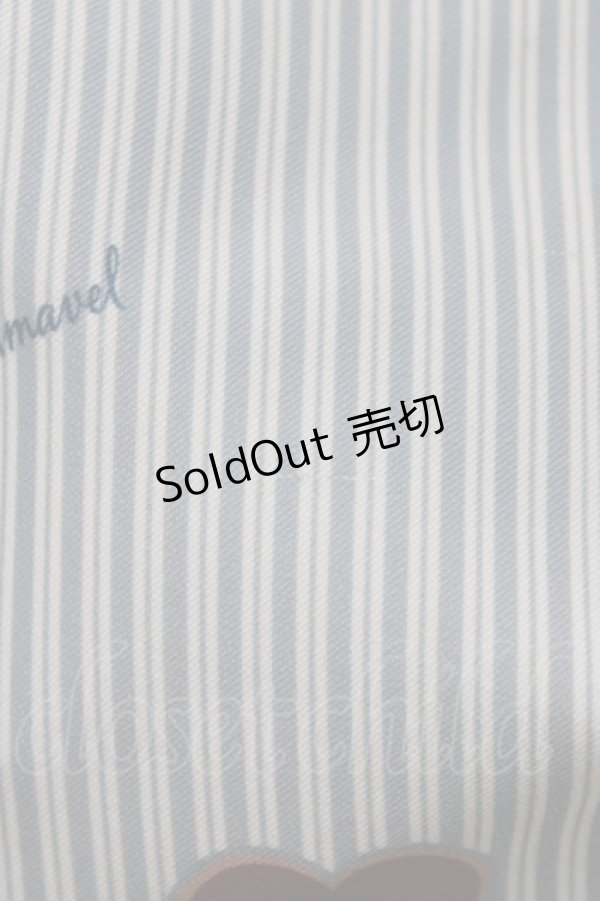 画像7: Amavel / Cartes a Jouerオープンショルダーワンピース Free サックス H-26-04-08-005-CA-OP-NS-ZH (7)