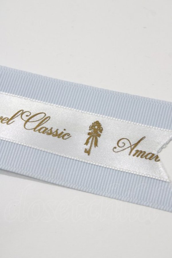 画像3: Amavel / ぱっちんリボンカチューシャ  サックス H-26-04-08-083-CA-AC-NS-ZH (3)