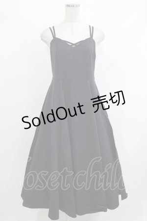 画像: an another angelus / フロントクロスラインキャミワンピース Free NAVY H-26-04-08-007-CA-OP-NS-ZH