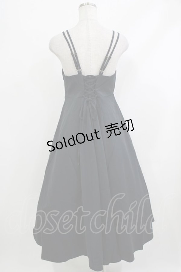 画像3: an another angelus / フロントクロスラインキャミワンピース Free NAVY H-26-04-08-007-CA-OP-NS-ZH (3)