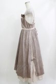 画像2: Amavel / チャイナキャミカシュクールロングワンピース Free ベージュ H-26-04-08-008-CA-OP-NS-ZH (2)