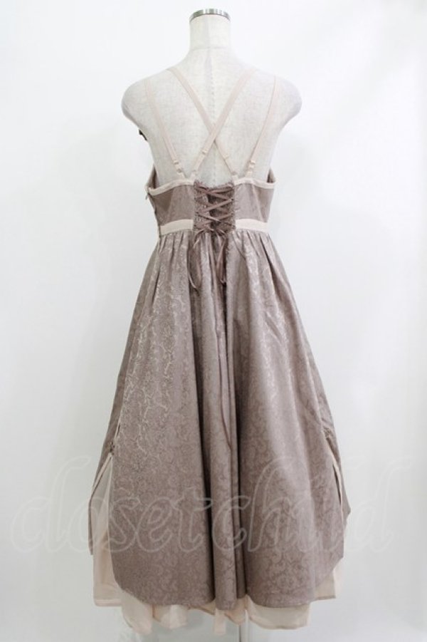 画像3: Amavel / チャイナキャミカシュクールロングワンピース Free ベージュ H-26-04-08-008-CA-OP-NS-ZH (3)