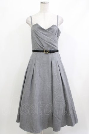 画像: an another angelus / カシュクールタックキャミワンピース Free GRAY H-26-04-08-011-CA-OP-NS-ZH