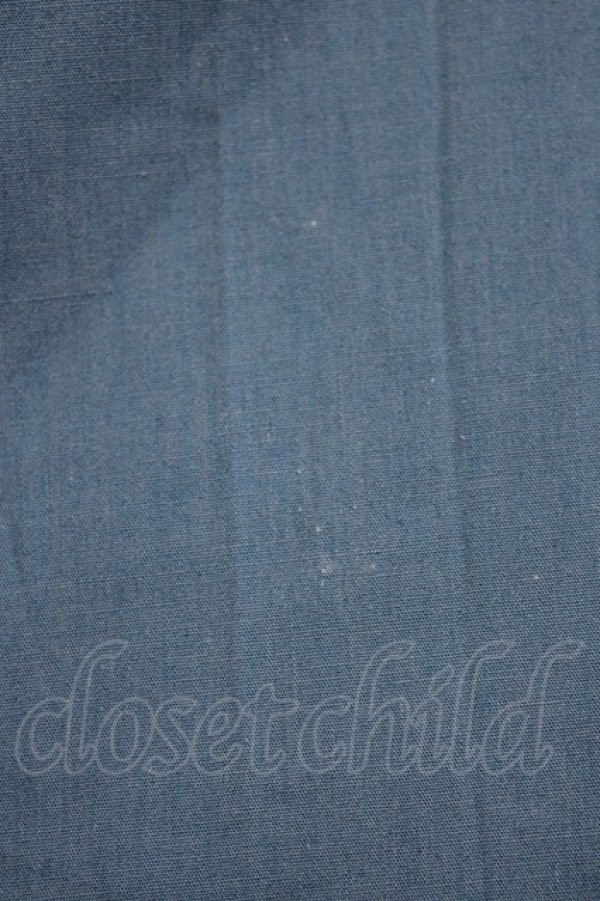 画像4: an another angelus / スカラップ開衿シャツワンピース Free BLUE H-26-04-08-012-CA-OP-NS-ZH (4)