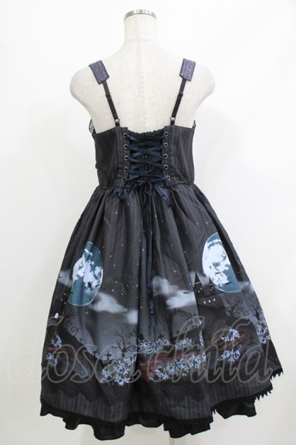 画像3: axes femme kawaii / トリックナイトワンピース M ブラック H-26-04-08-002-AX-OP-NS-ZH (3)