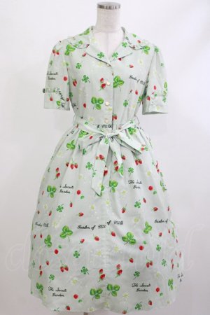 画像: MILK / リーフドレス  モスグリーンガーデン H-26-04-09-004-ML-OP-KB-ZH