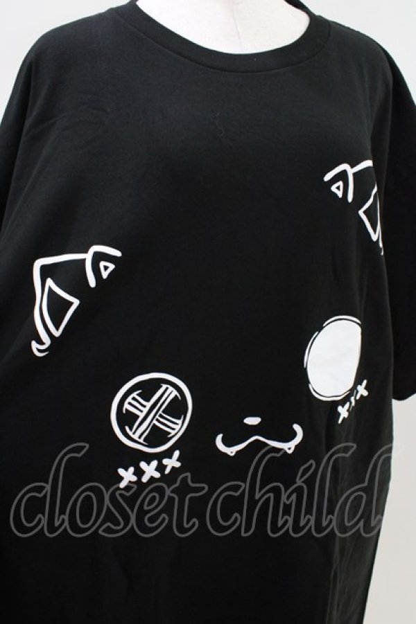 画像3: NieR Clothing / プリント半袖CUTSEW XL 黒 H-26-04-09-1013-PU-TO-AK-ZH (3)