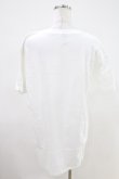 画像2: NieR Clothing / プリント半袖CUTSEW L 白 H-26-04-09-1014-PU-TO-AK-ZH (2)