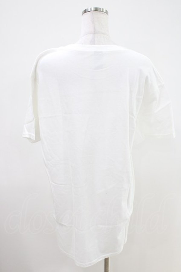 画像2: NieR Clothing / プリント半袖CUTSEW L 白 H-26-04-09-1014-PU-TO-AK-ZH (2)