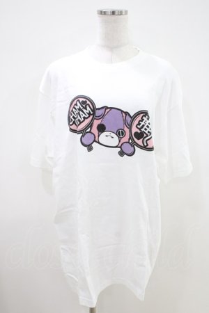 画像: NieR Clothing / プリント半袖CUTSEW XL 白 H-26-04-09-1015-PU-TO-AK-ZH