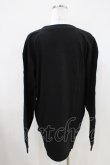 画像2: NieR Clothing / プリントLONG CUTSEW XL 黒 H-26-04-09-1018-PU-TO-AK-ZH (2)