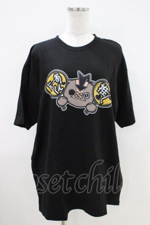 画像: NieR Clothing / プリント半袖CUTSEW XL 黒 H-26-04-09-1020-PU-TO-AK-ZH
