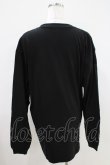 画像2: NieR Clothing / プリントLONG CUTSEW XL 黒 H-26-04-09-1023-PU-TO-AK-ZH (2)
