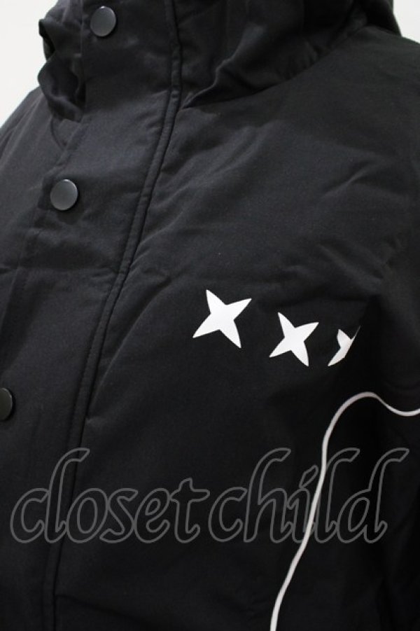 画像3: NieR Clothing / フード付きボタンジャケット F 黒 H-26-04-09-1026-PU-JA-AK-ZH (3)