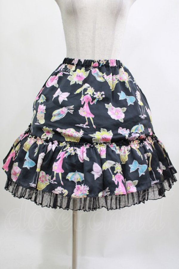 画像1: Emily Temple cute / バレリーナスカート  ブラック H-26-04-09-007-ET-SK-KB-ZH (1)