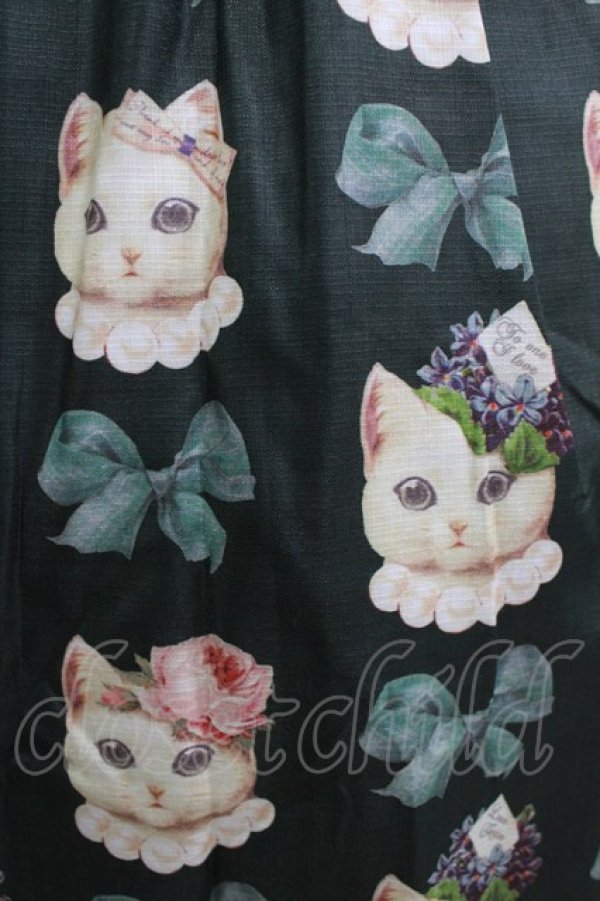 画像4: Leur Getter / Dress Up Catキャミワンピース  グリーン H-26-04-10-023-LU-OP-KB-ZH (4)