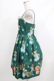 画像2: Emily Temple cute / Oz catsキャミソールワンピース  モスグリーン H-26-04-10-004-ET-OP-KB-ZH (2)