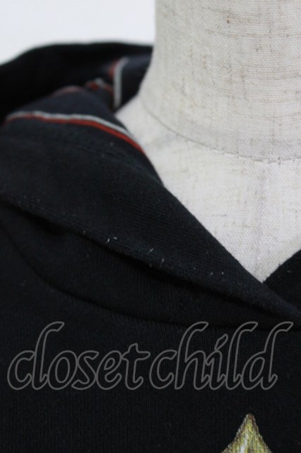 画像4: MILK / Sweet Heartフーデットワンピース  ブラック H-26-04-10-034-ML-OP-KB-ZH (4)