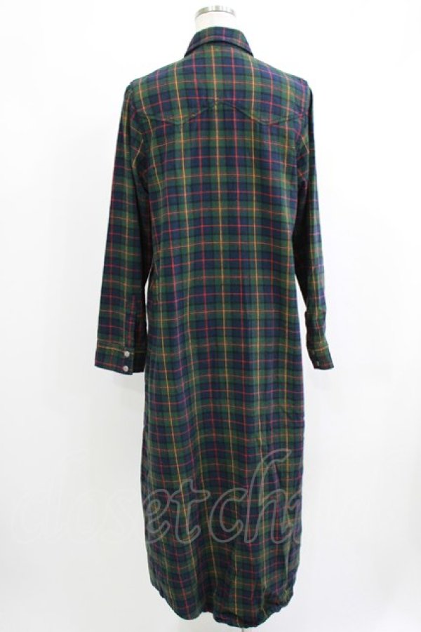 画像3: Candy Stripper / STUDS CHECK ONE-PIECE  グリーン H-26-04-10-035-PU-OP-KB-ZH (3)