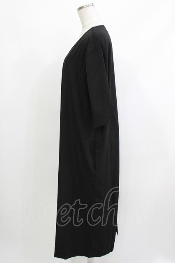画像2: Deorart / 半袖ロングカーデ  ブラック H-26-04-10-041-PU-TO-KB-ZH (2)