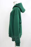 画像2: NieR Clothing / プリントプルパーカー  グリーン H-26-04-10-043-PU-TO-KB-ZH (2)
