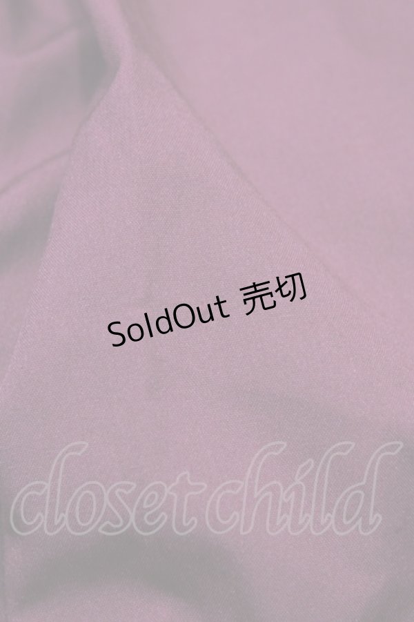 画像3: axes femme / チェーン付ハイウエストワンピース Free レッド H-26-04-10-1030-AX-OP-NS-ZH (3)