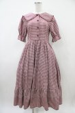 画像1: m petit by misako / AM*ギンガムCHKワンピース M レッド H-26-04-10-1033-LO-OP-NS-ZH (1)
