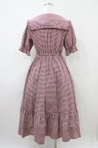 画像2: m petit by misako / AM*ギンガムCHKワンピース M レッド H-26-04-10-1033-LO-OP-NS-ZH (2)
