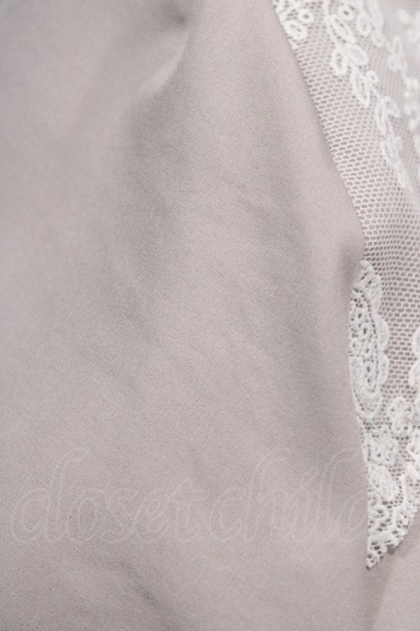 画像4: axes femme / サテンローズバイカラーワンピース Free ピンク H-26-04-10-1035-AX-OP-NS-ZH (4)