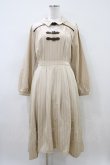 画像1: axes femme / ベルトディティールワンピース Free ベージュ H-26-04-10-1036-AX-OP-NS-ZH (1)
