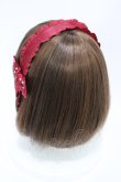 画像2: m petit by misako / AMPLリボンカチューシャ  レッド H-26-04-10-1004-LO-AC-NS-ZH (2)