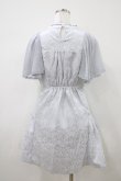 画像2: axes femme POETIQUE / チャイナデザインミニワンピース M グレー H-26-04-10-1039-AX-OP-NS-ZH (2)