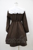 画像2: Amavel / セーラーワンピース Free ブラウン H-26-04-10-1041-CA-OP-NS-ZH (2)