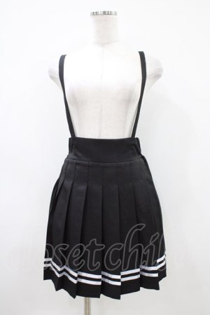 画像: MA*RS / サスペンダープリーツスカート Free ブラック H-26-04-10-1046-EL-SK-NS-ZH