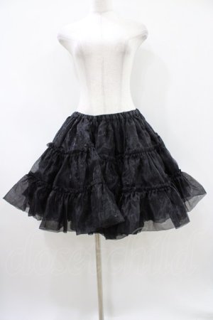 画像: Wunderwelt / オリジナルふわふわパニエ Free ブラック H-26-04-10-1050-EL-SK-NS-ZH